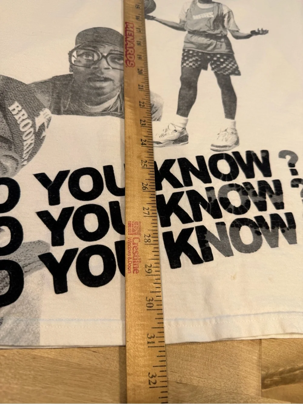 Vintage Nike Jordan Crewneck Tee Black Tag Mars Blackman Spike Lee Do You Know?